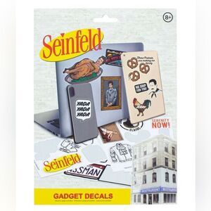 Seinfeld Gadget Decals for Computers Phones Tablets & More - Removable Stickers